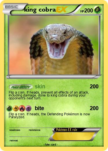 Pokemon king cobra