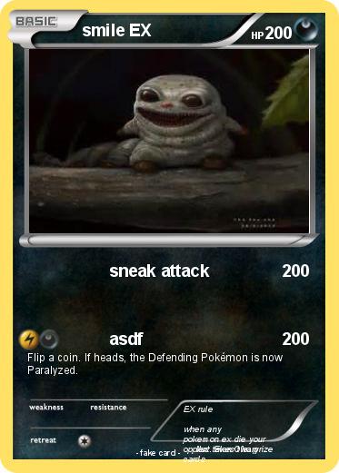 Pokemon smile EX