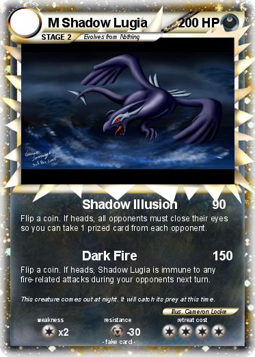 Pokemon M Shadow Lugia