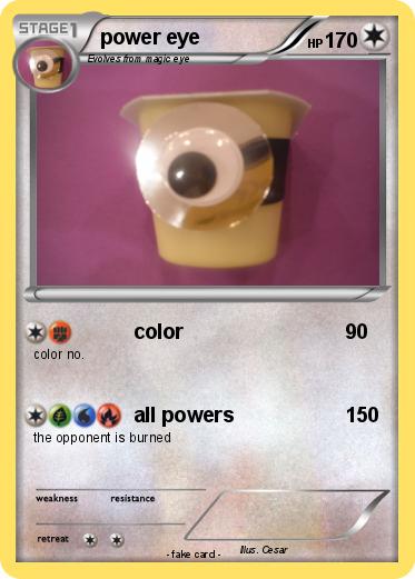 Pokemon power eye
