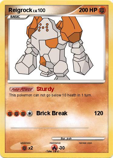 Pokemon Reigrock