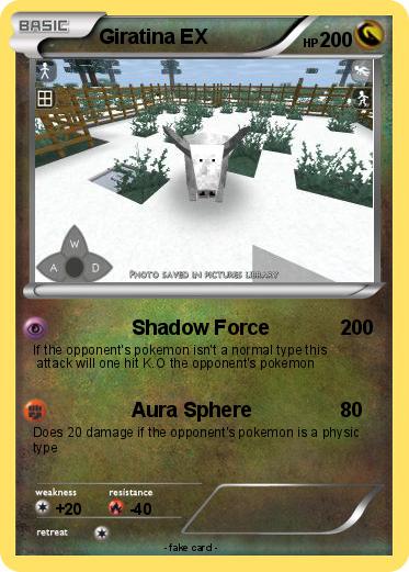 Pokemon Giratina EX