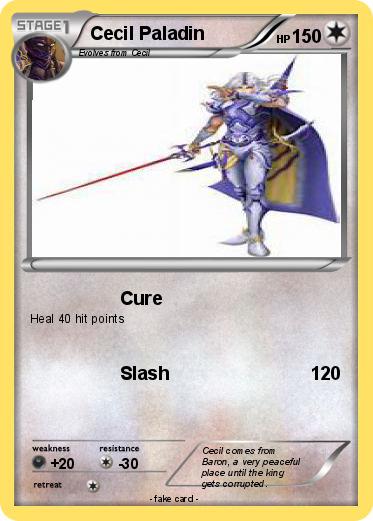 Pokemon Cecil Paladin