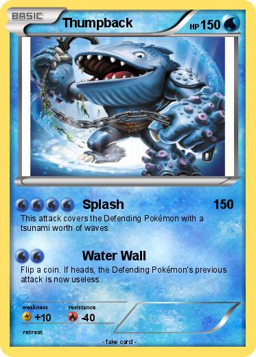 Pokemon Thumpback