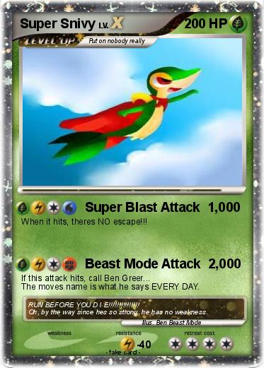 Pokemon Super Snivy
