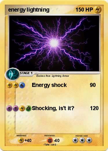Pokemon energy lightning