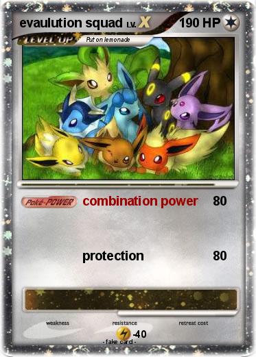 Pokemon evaulution squad