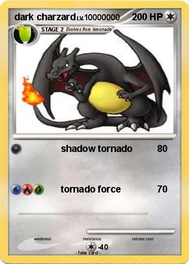 Pokemon dark charzard
