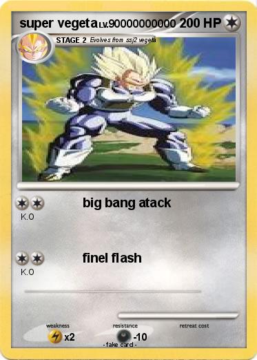 Pokemon super vegeta