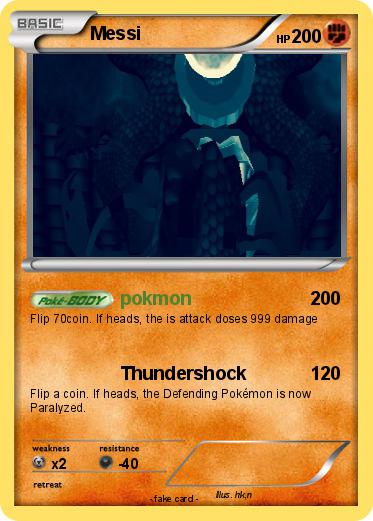 Pokemon Messi