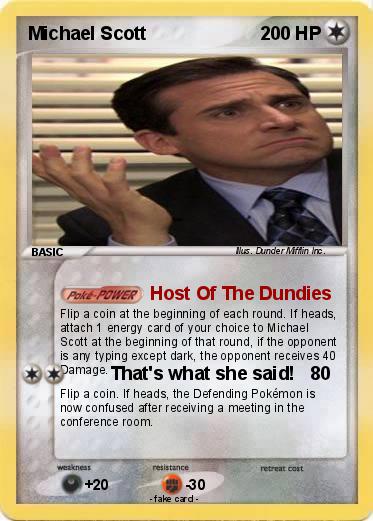 Pokemon Michael Scott