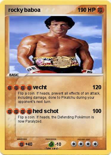 Pokemon rocky baboa