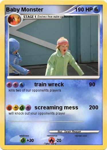 Pokemon Baby Monster