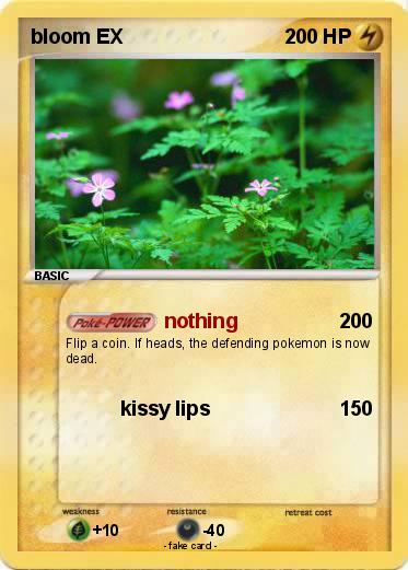 Pokemon bloom EX
