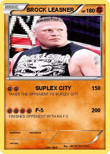 Pokemon BROCK LEASNER