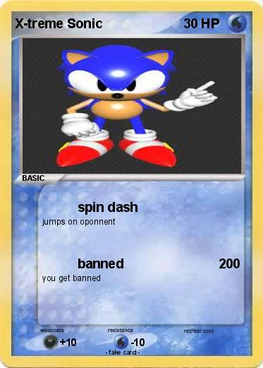 Pokemon X-treme Sonic