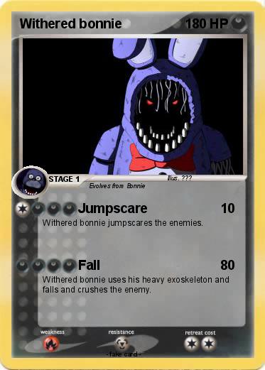 Pokemon Withered bonnie