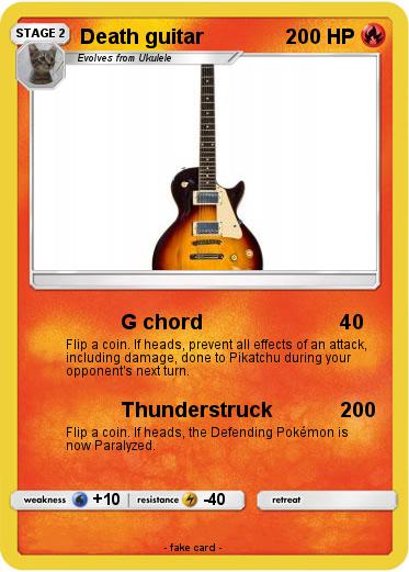 Pokemon Death guitar