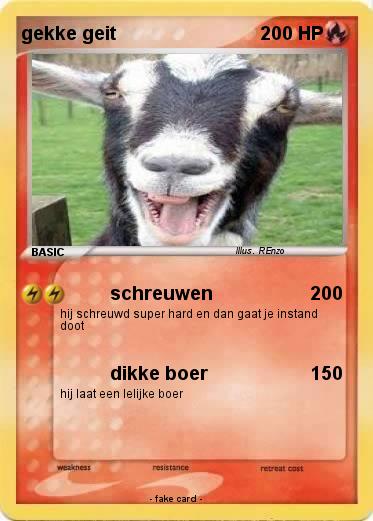 Pokemon gekke geit