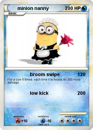Pokemon minion nanny