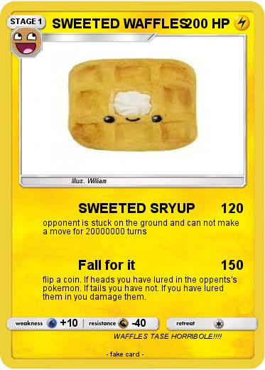 Pokemon SWEETED WAFFLES