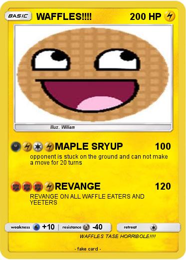 Pokemon WAFFLES!!!! Pokemon WAFFLES!!!!