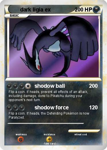 Pokemon dark ligia ex
