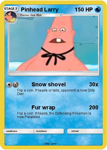 Pokemon Pinhead Larry