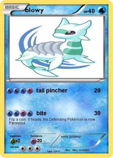 Pokemon blowy
