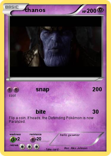 Pokemon thanos