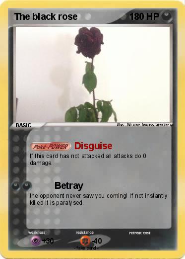 Pokemon The black rose