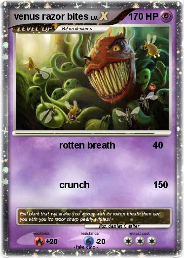 Pokemon venus razor bites