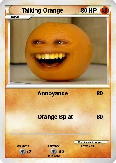 Pokemon Talking Orange