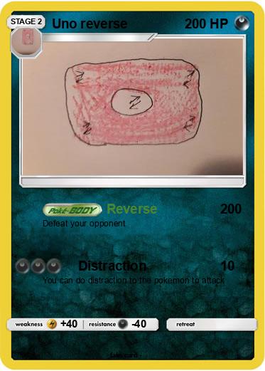 Pokemon Uno reverse