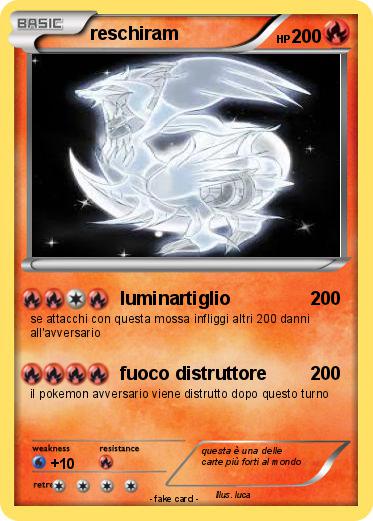 Pokemon reschiram