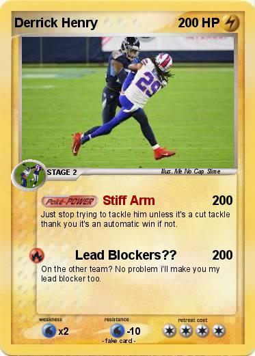 Pokemon Derrick Henry