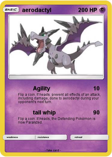 Pokemon aerodactyl