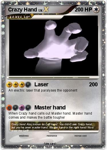 Pokemon Crazy Hand