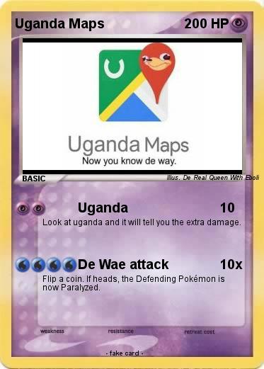 Pokemon Uganda Maps