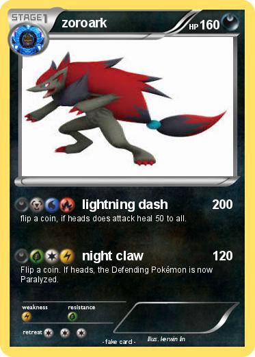 Pokemon zoroark