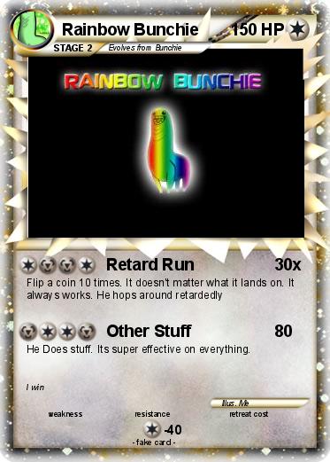 Pokemon Rainbow Bunchie Pokemon Rainbow Bunchie