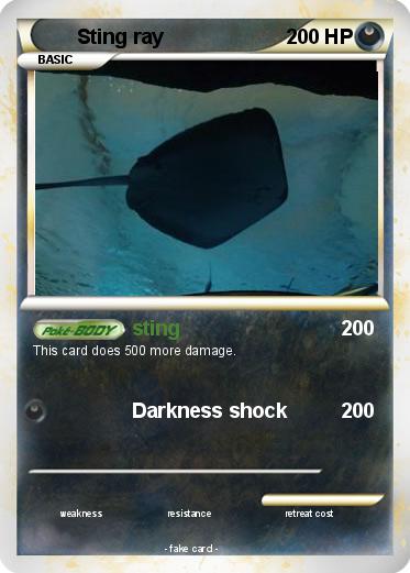 Pokemon Sting ray