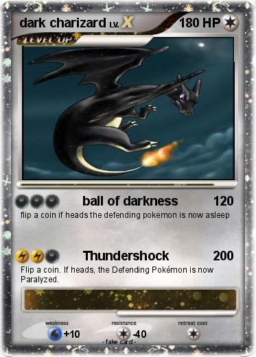 Pokemon dark charizard