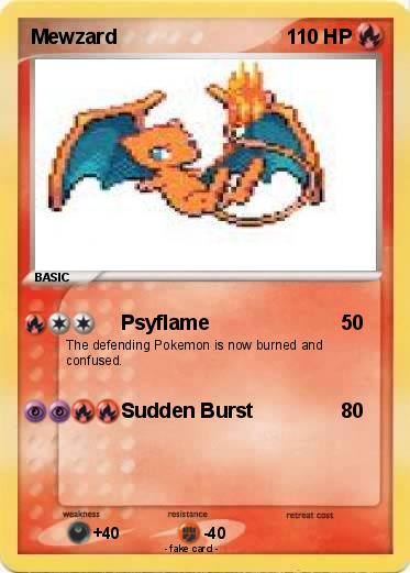 Pokemon Mewzard