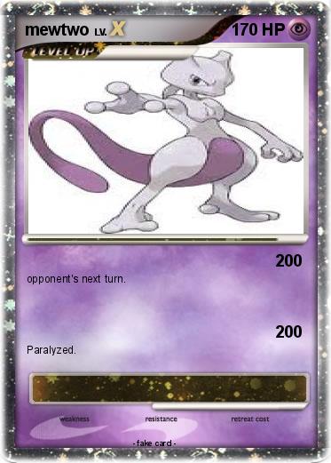 Pokemon mewtwo