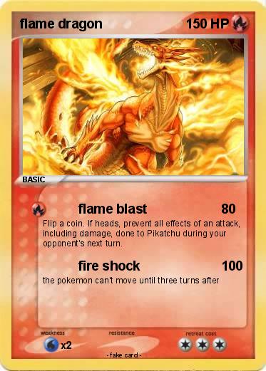 Pokemon flame dragon