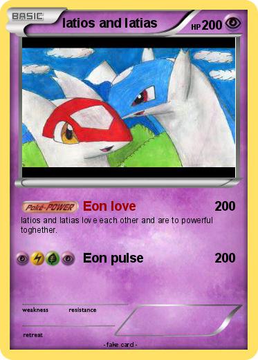 Pokemon latios and latias