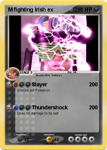 Pokemon M fighting Irish ex