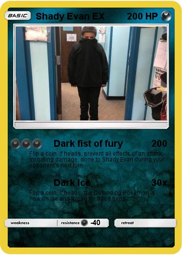 Pokemon Shady Evan EX