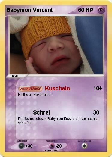Pokemon Babymon Vincent